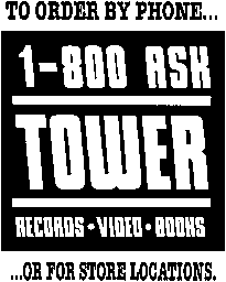 Phone Tower Records 1-800-ASK-TOWER